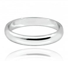MINET+ Stříbrný snubní prsten JMAN0447SR64