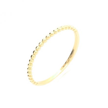Jemný prsten ze žlutého zlata RA000654