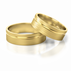 Zlaté snubní prsteny vzor 139/G