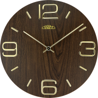 Nástěnné hodiny PRIM Timber Noble I E01P.4084.54