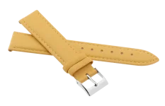 Žlutý kožený řemínek R41427/18 18 mm