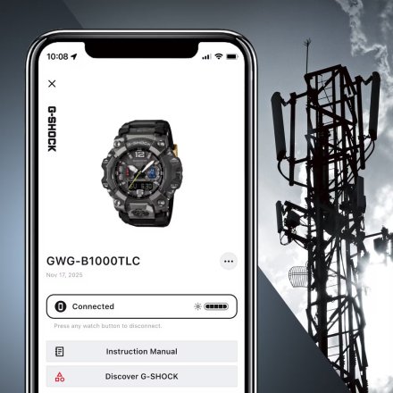 Casio G-Shock Mudmaster GWG-B1000TLC-1AER Team Land Cruiser Toyota Auto Body Collaboration Casio G-Shock Mudmaster GWG-B1000TLC-1AER Team Land Cruiser Toyota Auto Body Collaboration