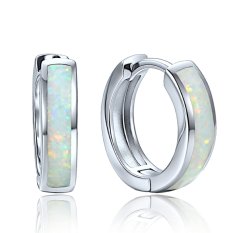 Stříbrné náušnice s opálem SVLE3185XH2O100