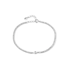 Stříbrný náramek s kamínky SVLB0511XH2BI18
