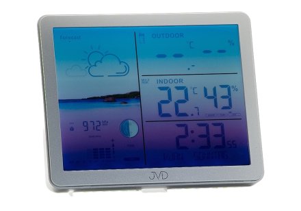 Barevná digitální meteostanice JVD RB3566.2
