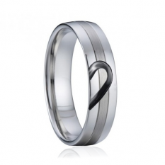 Pánský snubní prsten chirurgická ocel 041M316