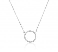 Stříbrný náhrdelník SVLN0043XH2BI45