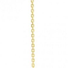 Jemný dámský řetízek ze žlutého zlata 42 cm AUS0042-42-G-0075