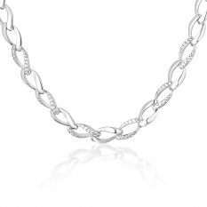 Stříbrný náhrdelník SVLN0205SH2BI42