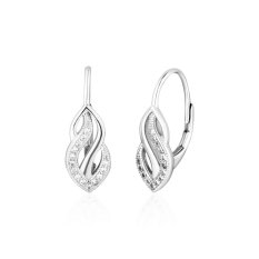 Stříbrné náušnice se zirkony SVLE2210XJ6BI00