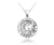 Stříbrný přívěsek s řetízkem MINET Zodiac znamení LEV JMAS9408SN45