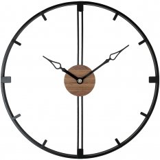 Designové kovové hodiny hnědé/černé MPM Simple Parallels E04.4216.9050