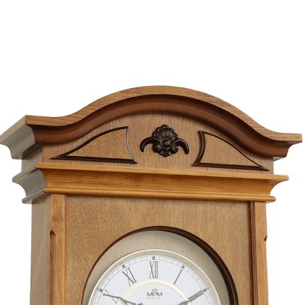 Dřevěné kyvadlové nástěnné hodiny E05.3893.50