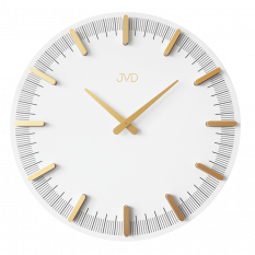Designové dřevěné hodiny JVD HC401.1