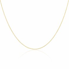 Jemný zlatý řetízek na přívěsek 45 cm KLOR-107Z45