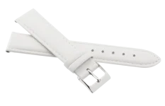 Bílý kožený řemínek R41404/18 18 mm