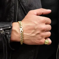 Pánský prsten AZE JEWELS Signet - Dore AZ-RG002-D-020