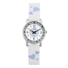 Dívčí náramkové hodinky s kamínky JVD J7237.2