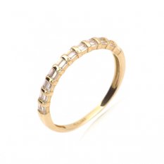 Prsten ze žlutého zlata KLOP-128