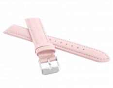 LAVVU Růžový polstrovaný řemínek BISON z luxusní kůže Top Grain 14 mm - LSHUP14