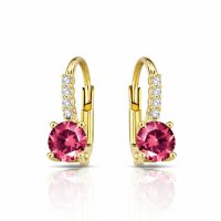 Zlaté náušnice se zirkony ZE0825XJ72-4500