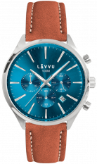 LAVVU Pánské hodinky CHRONOGRAPH NORRLAND s vodotěsností 100M LWM0233