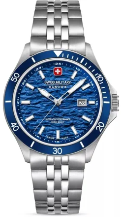Swiss Military Hanowa FLAGSHIP ELEMENTS WATER SMWGH0006701 Swiss Military Hanowa FLAGSHIP ELEMENTS WATER SMWGH0006701