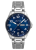 Ocelové pánské hodinky LAVVU BERGEN Blue se svítícími čísly LWM0141