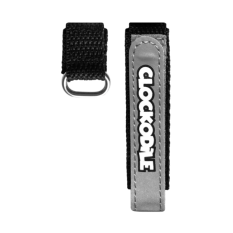 Reflexní černý řemínek na suchý zip k dětským hodinkám CLOCKODILE CSX0020