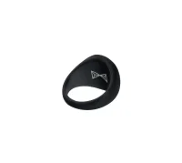 Pánský prsten AZE JEWELS Signet - Noir AZ-RG002-B-020