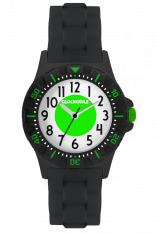 Svítící černo-zelené sportovní chlapecké hodinky CLOCKODILE SPORT CWB0048