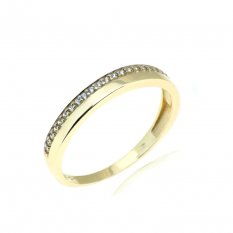 Zlatý prsten se zirkony KO-226812138