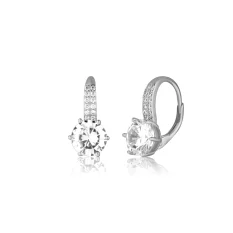 Stříbrné náušnice se zirkony SVLE3203XH2BI00