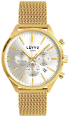 LAVVU Pánské hodinky CHRONOGRAPH NORRLAND s vodotěsností 100M  LWM0232