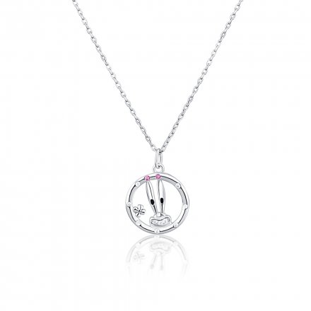 Stříbrný náhrdelník SVLN0357XI2BA45