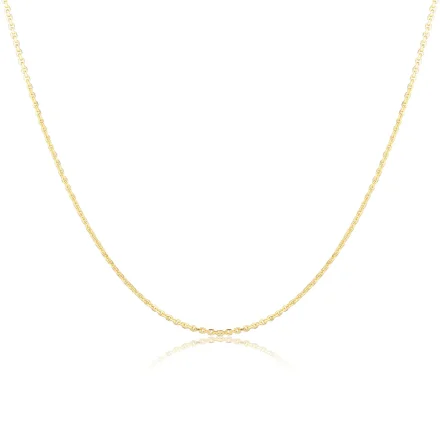 Dětský zlatý řetízek na přívěsek 38 cm HELR-080Z38