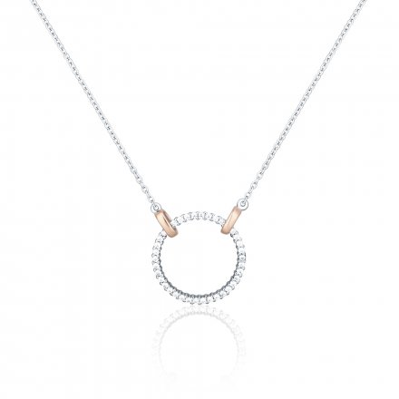 Stříbrný náhrdelník SVLN0383X61BI45