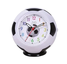 Dětský budík fotbalový míč JVD SRP9001.1