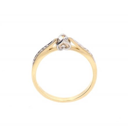 Zlatý prsten ze žlutého zlata KO-226812028Z54