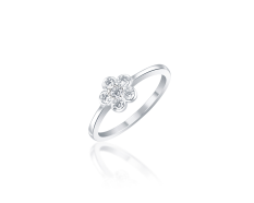Dívčí stříbrný prsten s kamínky SVLR0702XH2BI51