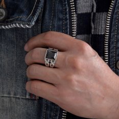 Pánský stříbrný prsten DIVERSE DI0R0003