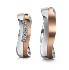 Pánský snubní prsten chirurgická ocel 021M316L