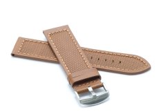 Kožený řemínek ZRC hnědý 22 mm 5432204