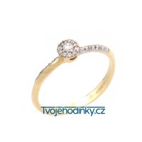 Jemný zlatý prsten KO-226811910