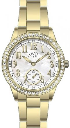 Dámské náramkové hodinky JVD steel J4132.2