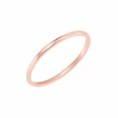 Jemný prsten z růžového zlata RA000600