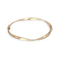 MOISS pevný zlatý náramek ze žlutého zlata BA000707