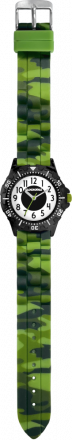 CLOCKODILE Svítící maskáčové sportovní chlapecké dětské hodinky CWB0083