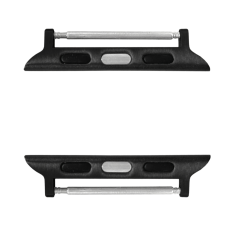 LAVVU Černé konektory pro APPLE WATCH 42-44 mm APWCAB2