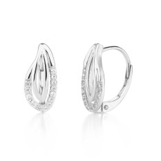 Stříbrné náušnice se zirkony SVLE3401XJ6BI00
